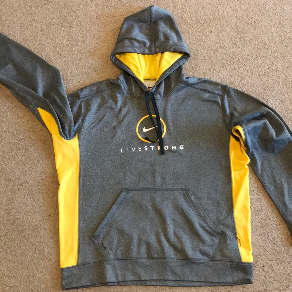 Nike Livestrong hooded sweatshirt